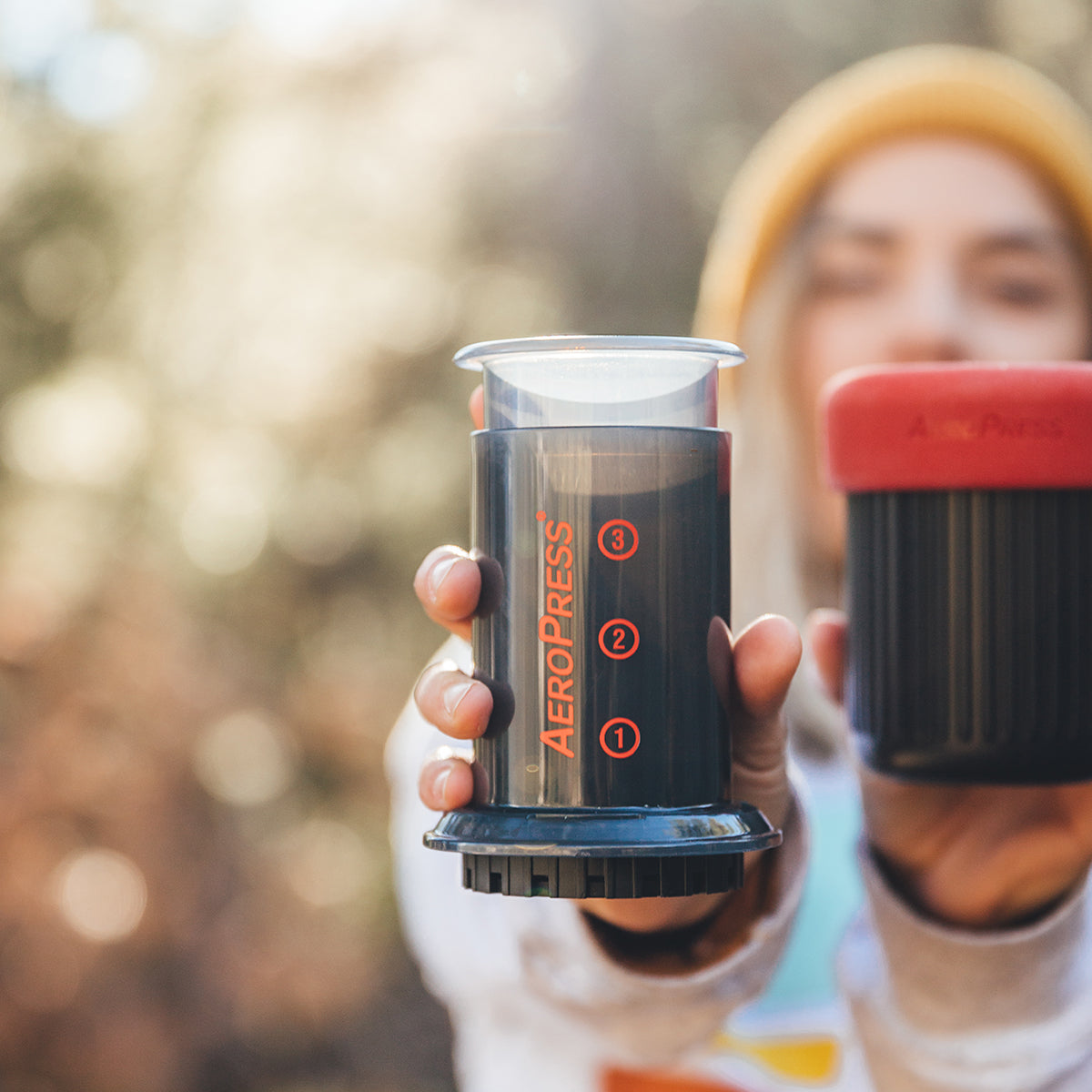 AeroPress Go travel coffee maker